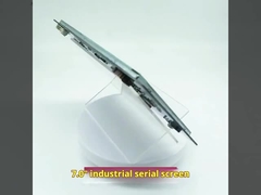 Display Uart Tft da 7 pollici con pannello touch, risoluzione 800 × 480, interfaccia Uart 10PINS