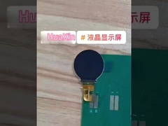 0.95 pollici display LCD Tft rotondo 128*128 Risoluzione, 1000c/d interfaccia 4SPI leggibile dalla luce solare