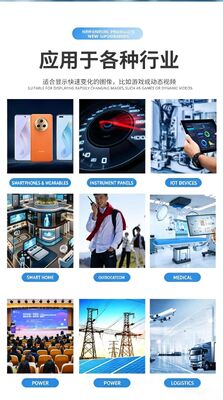 1.19 Inch Amoled Self-Luminous wide viewing Angle Display with390*390 Resolution, QSPI  Interface, Driving IC CO5300 Brightness 650cd