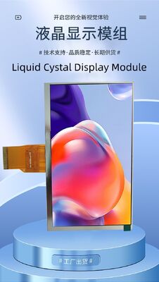 480x854 dots 5 Inch TFT lcd Module with RGB/MIPI Interface 350c/d brightness and ST7701SN for 3D printer use