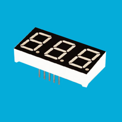 Display a led Epaper da 0,4 pollici bianco a 3 cifre a 7 segmenti