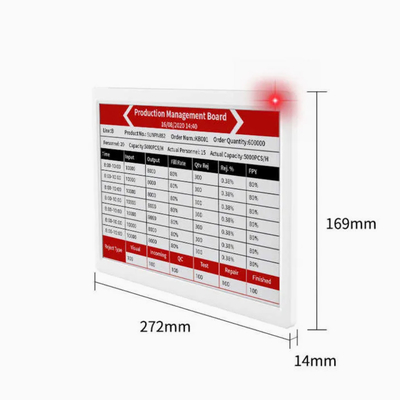 11.6 Inch Screen E Ink Display Large Epaper Supermarket Prezzi Tag Gestione centralizzata Display Informazioni più ricche