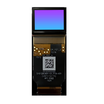 0.72 pollici Micro OLED Display Module 1920x1200 Risoluzione 61 pin MIPI Interfaccia 2000 C/D per visualizzazione ottimale