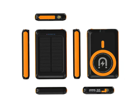 5000 mAh banca di alimentazione magnetica 5W senza fili carica rapida banca di alimentazione solare banca di alimentazione magnetica senza fili all'ingrosso