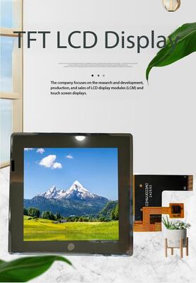 Display TFT IPS da 3,4 pollici ad alta luminosità con risoluzione 480 (RGB) x480 e interfaccia MIPI da 550 nit ST7701SN-G5-1 IC 8LEDS Tutti gli elettrodomestici intelligenti View