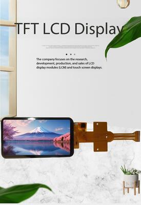 Display TFT IPS da 3,5 pollici con risoluzione TP 720(RGB)x1280 e interfaccia MIPI da 380 nit ST7703 IC 10LEDS All View Test strumentale