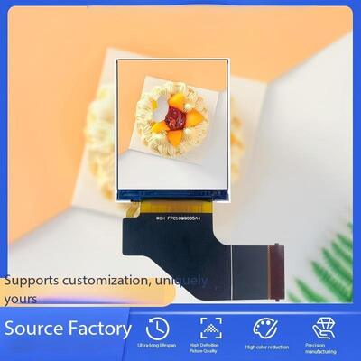 Display TFT IPS da 1,8 pollici con risoluzione 128 (RGB) x160 ST7735S IC 320nits MCU interfaccia a 16 bit Schermo digitale intelligente All View