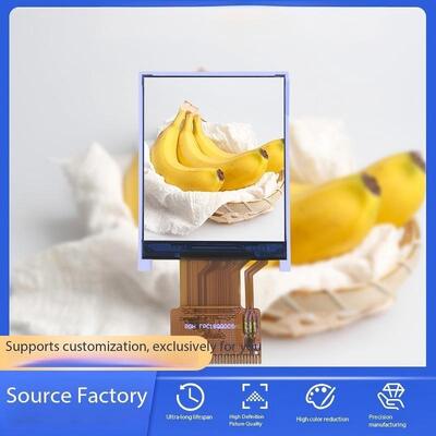 Display TFT IPS da 1,8 pollici con risoluzione 128 (RGB) x160 ST7735S IC 300nits MCU interfaccia a 8 bit Schermo digitale intelligente All View