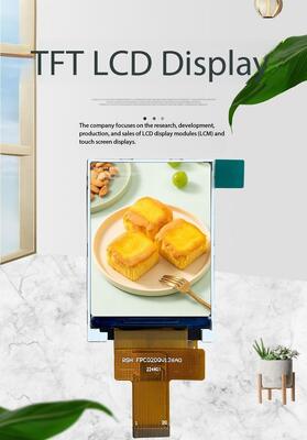 Display TFT IPS da 2,0 pollici con risoluzione 240 (RGB) x320 Interfaccia ST7789V IC 320nits RGB 8 bit Schermo per apparecchiature mediche All View