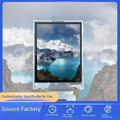 Display a colori TFT transflettivo da 2,4 pollici con risoluzione 240x240, interfaccia MCU IC ST7789V2 a 16 bit, luminosità 160 nit e schermo LCD TFT a 2 LED